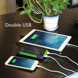 Hot Portable Waterproof Solar Power Bank Dual-USB